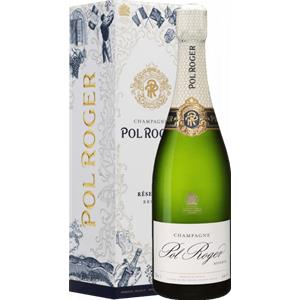 Pol Roger Champagne Brut Réserve - Blend di Pinot Noir, Pinot Meunier e Chardonnay, 75cl