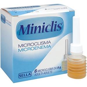 Miniclis Adulti 6 Microclismi 9 g
