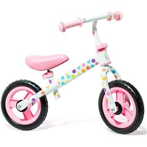M MOLTO Bicicletta senza pedali da bambino/a Minibike Rosa - senza casco