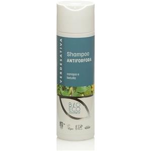 Verdesativa Shampoo Antiforfora 200 ml - Formula Naturale con Canapa e Betulla, Azione Seboregolatrice e Lenitiva