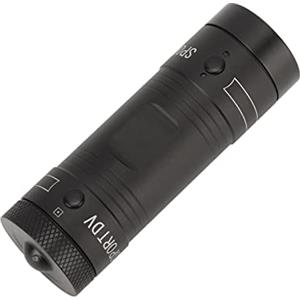 ciciglow Videocamera per Casco Registrazione in Loop Mini Videocamera Sportiva Bicicletta da Moto Impermeabile Antiurto