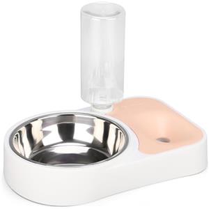 BELLE VOUS Distributore Automatico Cibo Gatti - Dispenser Crocchette Gatto - Dosatore Acqua per Cani - Erogatore Croccantini Gatto - Distributore Cibo e Acqua Gatti