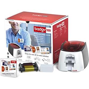 Evolis Badgy 100 stampante per schede plastificate Sublimazione/Trasferimento termico A colori 260 x 300 DPI