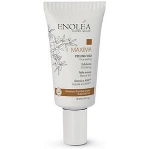 Enolea Maxima Peeling Viso Esfoliante 30 ml - Trattamento Naturale con Vitamina C per Rinnovo Cellulare e Incarnato Luminoso