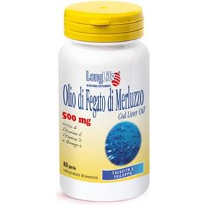 Longlife Olio Di Fegato Di Merluzzo 500 Mg 60 Perle