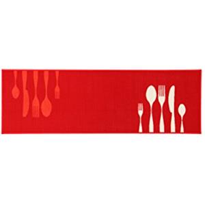 ABC Tappeto La Cucina Dinner Red 57 x 140 cm