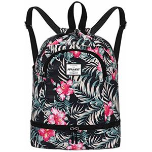 HAWEE Sportivo Zaino con Coulisse Grande Impermeabile Coulisse Borsa da Palestra Coulisse Sacca con Tasca Interna Unisex per Vita Quotidiana Scuola Sport All'aperto Tempo Yoga Libero Spiaggia Nuoto