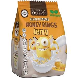CAMERINO FRANCESCO Srl Anelli al Miele Gluten Out Jerry 375 g - Cereali Senza Glutine per Colazione