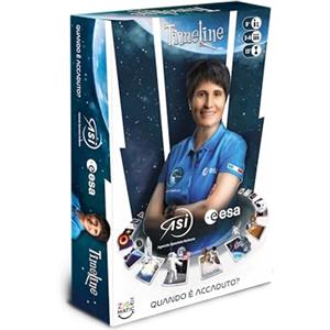 Asmodee - Timeline ASI ESA: Agenzia Spaziale Italiana e Agenzia Spaziale Europa (European Space Agency) - Gioco da Tavolo, 2-6 Giocatori, 8+ Anni, Edizione in Italiano