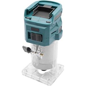HPDTZ Fresatrice compatta per la lavorazione del legno, fresa superiore a batteria, per potatura del legno, lavorazione di mobili, scanalature in legno, foratura del legno, produzione artigianale
