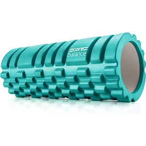 Core Balance Foam Roller- Rullo in Schiuma per Il Massaggio Muscolare Profondo dei Tessuti, Massaggiatore per Trigger Point, Automassaggio Muscolare. Ideale per Fisioterapia Palestra Yoga Pilates