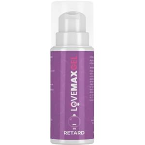 LOVEMAX Gel Lubrificante Ritardante Uomo per Eiaculazione Precoce - Aroma Fragola - 50ml