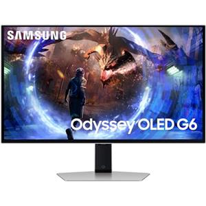 Samsung Monitor Gaming Odyssey OLED G6 (S27DG602), Flat, 27'', 2560x1440 (QHD), 16:9, HDR10+, OLED, 360Hz, 0,03ms (GtG), FreeSync Premium Pro, HDMI, USB, DP, HAS, Pivot