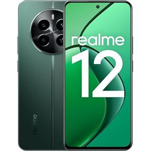 realme smartphone 12 4G 8+256 GB, SUPERVOOC da 67 W, Processore Snapdragon 685, Display AMOLED da 120 Hz, Fotocamera Sony LYT-600 OIS, Batteria di lunga durata da 5.000 mAh, Pioneer Green(no adapter)