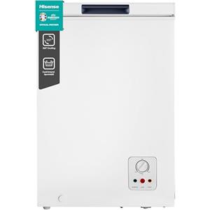 Hisense MCF95E Congelatore a Pozzo 95 L di capacità, Silenzioso 40 dB, Bianco, 54.6 x 47.9 x 85.4 cm