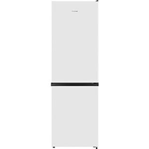 Hisense RB390N4AWE Frigorifero Combinato a libera installazione,Total No frost con ventilazione multiflow, Colore Bianco, Altezza 186 cm, capacità netta 302 L