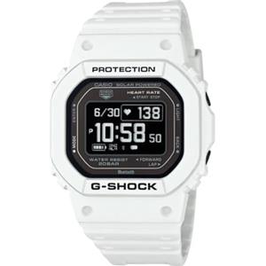 Casio Orologio digitale al quarzo da uomo con cinturino in plastica DW-H5600-7ER, bianco