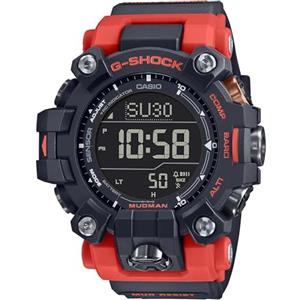 Casio G-shock - Orologio Da Polso Da Uomo Solare Sportivo Bracciale E Cassa In Resina Di Colore Nero Quadrante Digitale Nero - GW-9500-1A4ER