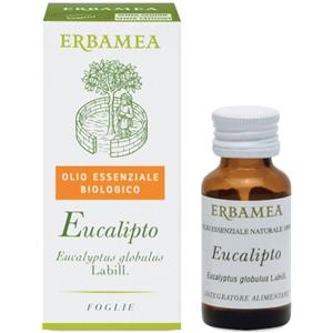 Erbamea Olio Essenziale di Eucalipto Biologico 10 ml - Effetto Balsamico Naturale