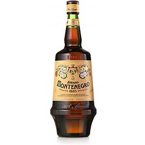 Amaro Montenegro 150cl - Liquore digestivo ottenuto da 40 erbe aromatiche. 23% vol.