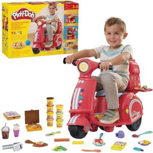 Play-Doh, Pizza a Domicilio, playset con Scooter, attività manuali per Bambini e Bambine