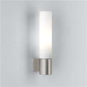 ASTRO Bari - Lampada da Parete per Bagno in Nichel Opaco, Design Elegante in Zinco, Attacco G9