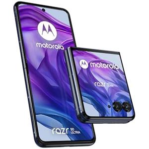 Motorola Razr 50 Ultra 12/512 GB, AI, display esterno 4.0'' pOLED, interno 6.9 pOLED, 50+50MP, IPX8, Qualcomm Snapdragon 8s Gen3, 4000mAh 45W, wireless 15W, 5G, Dual SIM, Android 14 Midnight Blue