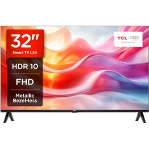 TCL 32L5A, TV da 32 pollici, FHD, smart TV HDR supportata su Android TV (modalità bambino, Dolby Audio, compatibile con Google Assistant)