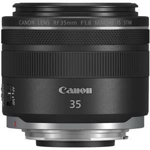 Canon Obiettivo RF 35mm F1.8 MACRO IS STM - Obbiettivo Fisso Grandangolare Veloce con Stabilizzatore a 5 Stop | Compatibile con Canon Sistema EOS R