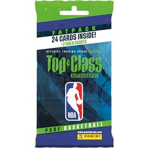 Panini TOP CLASS NBA 2024 TRADING CARDS Fat pack 24 carte + 2 holo giganti, 004637B26FPF