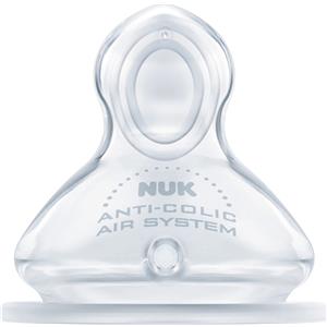 NUK FIRST CHOICE PLUS TETTARELLA SILICONE 1 FORO MEDIO 2 PZ