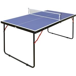 Sport1 One The Sport Maker Sport1 Mini ping pong Tavolo pieghevole. Tavolo ping pong richiudibile e salvaspazio. Tavolo da ping pong in acciaio con maniglia, racchette, palline, rete e tendirete. Per uso regolare o allenamento.