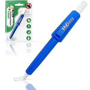 MYDAISY Spioncino per cani - Facile da trasportare - Sfere di zecche umane, cane, gatti, cavalli - Rimuove ninfie e zecche cresciute con facilità - lasso di zecche per cani
