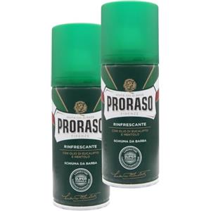 FEI FAN SCHIUMA DA BARBA RINFRESCANTE con olio di eucalipto e mentolo, 100ml. (2 Unità)