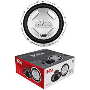 WEB 1 SUBWOOFER compatibile con BOSS AUDIO SYSTEMS CX122 CX 122 30,00 cm 300 mm 12 di diametro single voice coil 4 ohm 700 watt rms 1400 watt max auto car, 1 pezzo