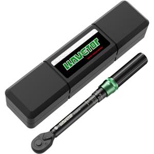 LLAVETOR 1/4 Dinamometrica, 5-25 NM Chiave Dinamometrica, Precisione ±3% con 72 Denti, Chiave Dinamometrica per Bici, Moto e Auto Manutenzione del Veicolo