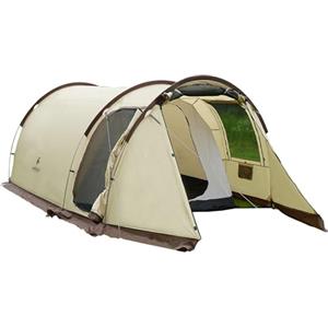 GT GETCO TECH Tenda gonfiabile con grande capacità per 4 persone, tenda da campeggio 415 x 235 x 160 cm, tenda per quattro persone, tenda a tunnel con grande capacità, tenda impermeabile per esterni