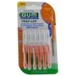 Gum Trav-ler 0,9 Scovolino Pro Spazzolino da denti Arancione