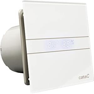 Cata | Estrattore Bagno | Modello E-150 Gth | Estrattore da Bagno Serie e Glass | Ventola Estrattori d'aria | Estrattore Bagno Silenzioso | Aspiratore Aria per Bagno | Colore Bianco | 6 Pezzi