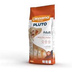 Professional Food Pluto Dog Basic Crocchette Cani 20 Kg Offerte Cibo Per Cani Adulti Completo E Bilanciato, Snack Per Cani, Carne Secca Disidratata, Crocchette Per Cani