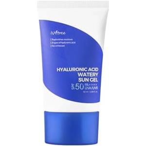 ISNTREE Hyaluronic Acid Watery Sun Gel 50ml - crema solare con acido ialuronico - SPF 50+ Sunscreen