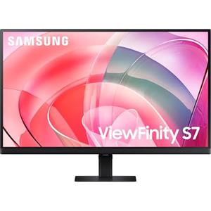 Samsung Monitor ViewFinity S7 (S27D702), Flat, 27'', 3840x2160 (UHD 4K), HDR10, 60Hz, 5ms, HDMI, Display Port, Ingresso Audio, PIP, PBP, Easy Setup Stand