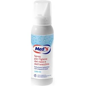 FARMAC-ZABBAN SpA Meds Spray Isotonico Acqua Naso Orecchie 100 ml -OFFERTISSIMA-ULTIMI PEZZI-ULTIMI ARRIVI-PRODOTTO ITALIANO-