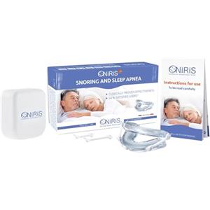 ONIRIS + - Ortesi antirussamento - Clinicamente dimostrata per l'apnea notturna - Made in France - Bite dentale - Ortesi di avanzamento mandibolare - Agisce sulle cause del sonno di scarsa qualità.