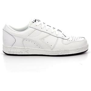 Diadora Magic Basket Low Icona, Scarpe Da Ginnastica Unisex Adulto, Bianco (White), 40.5 EU