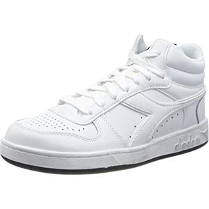 Diadora Magic Basket Demi Icona, Scarpe Da Ginnastica Unisex Adulto, Bianco (White), 36.5 EU