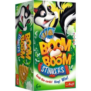 Trefl - Boom Boom - Stinkers, Puzzole, gioco con campana, gioco di famiglia, gioco sociale per adulti e bambini da 6 anni in su, 2315