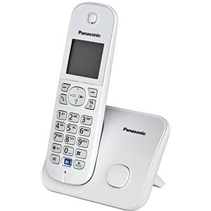 Panasonic KX-TG6811GS - Telefono cordless DECT, schermo da 4,6 cm (1,8 pollici), colore: Argento