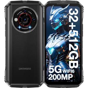 DOOGEE V30 PRO Rugged Smartphone (2024) 10800mAh Telefono Indistruttibile, 32GB+512GB/10TB Cellulare Antiurto, Android 13, 6.5
