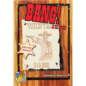 DV GAMES BANG! SCATOLA BASE 4a Edizione Italiano Gioco di Carte da Tavolo Da Vinci